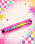 Checkered Glitter Pen