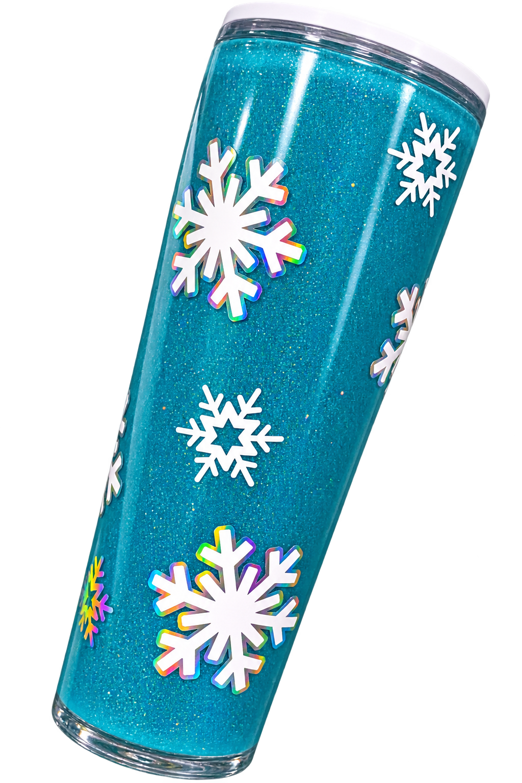 Snowflake Color Changing Snowglobe Tumbler