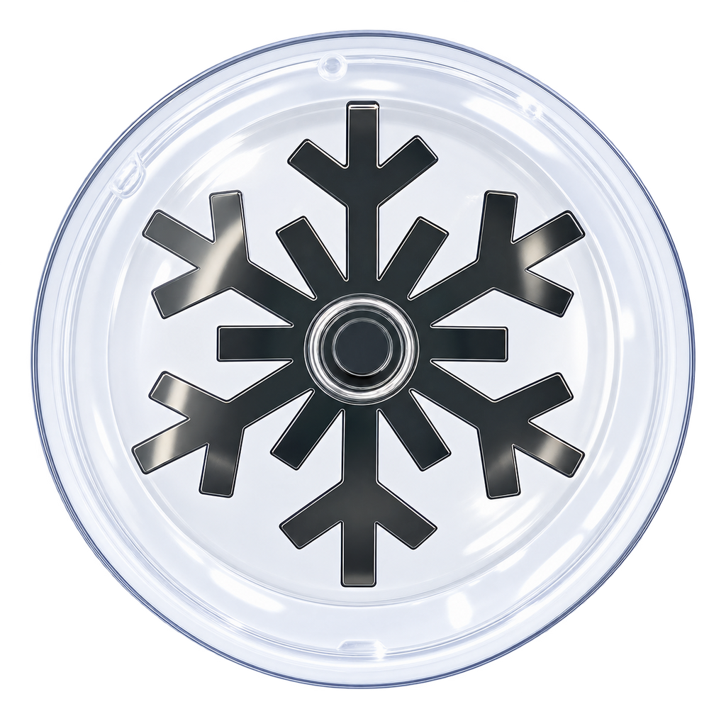 Snowflake Color Changing Snowglobe Tumbler